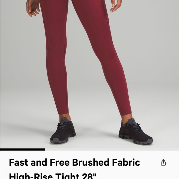 Lululemon yoga pants size 8 - Picture 6 of 6